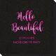 Hello Beautiful Linen Like Napkins Image 3 of 4